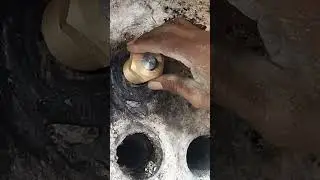 Steam Boiler fusible plug Installation