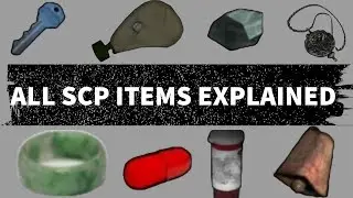 All SCP Items Explained|SCP: Containment Breach Guide