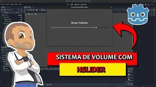Godot 4 Dicas - Sistema de volume de m&uacute;sica com HSlider