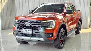 #FORD RANGER, 2.0 BI-TURBO WILDTRAK 4WD เกียร์Auto ปี 2022 จด 2023