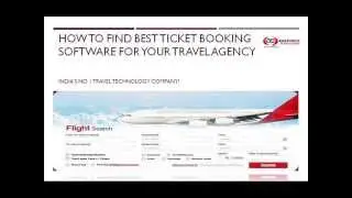 Online Ticket Booking Software Systems - Axis Softech