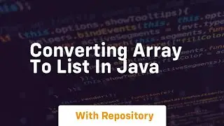 converting array to list in java