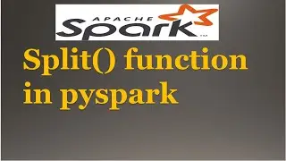 split() function in pyspark