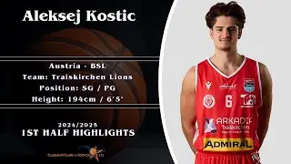Aleksej Kostic 2024/2025 1st Half Highlights