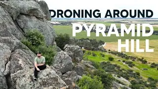 Pyramid Hill, Victoria: Drone views and flood waters