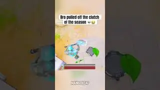 Bro pulled off the craziest clutch 😭💀 #fortnite #fortniteshorts #gaming