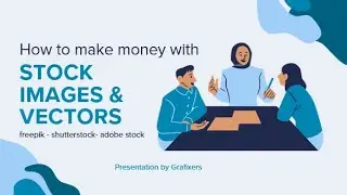 Grafixers Academy stock upload process for different websites