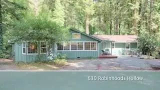 630 Robinhoods Hollow, Boulder Creek, California 95006