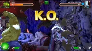 HULK SMASH vs SUPERIOR IRON MAN! 🤯 Can Tony Stark's EVIL ARMOR Stop the Hulk? (Game Boss Fight)