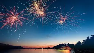 Quiet Explosions of Color: A Stunning Silent Fireworks Show