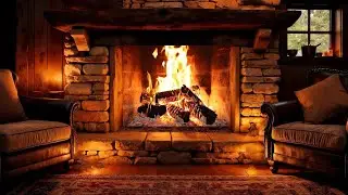 🔥 Cozy Crackling Fireplace 🔴 LIVE | Real Burning Logs & Fire Sounds for Deep Sleep & Relaxation