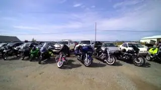 Tulip Ride 2016 Chroma Drone Celebrities and Motorcycles
