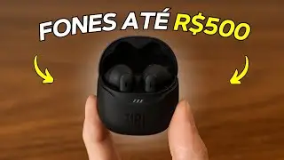 TOP 5 MELHORES FONES BLUETOOTH SEM FIO at&eacute; 500 REAIS! (CUSTO BENEF&Iacute;CIO)