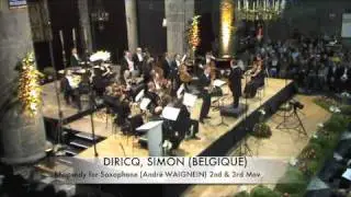 DIRICQ, SIMON (BELGIQUE) Rhapsodie for Saxophone part 2.m4v