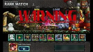 Metal Slug Attack - Season 47 Rank Match Platinum Battte 9# VS Rebel Deck