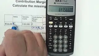 How to Calculate Sales and Contribution Margin Ratio