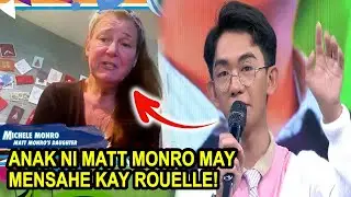 ANAK NI MATT MONRO NAGBIGAY NG MENSAHE KAY ROUELLE CARI&Ntilde;O SA BIRTHDAY CELEBRATION SA EAT BULAGA❗