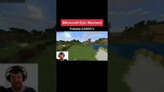 RARE moment in Minecraft! How???