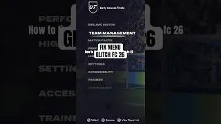 FIX MENU GLITCH #FC26