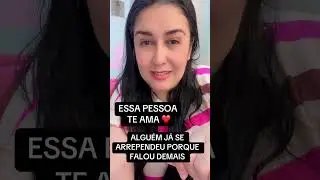 ESSA PESSOA TE AMA E VC AINDA VAI SER MUITO FELIZ‼️❤️