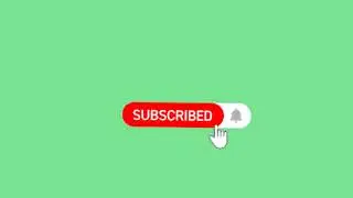 No Copyright | Like Subscribe And Bell Icon Sound Animation | Green Screen | Subscribe Now 