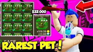 I SPENT $32,000 ROBUX ON THE BEST PET IN BLADE THROWING SIMULATOR AND BECAME OP! (Roblox)
