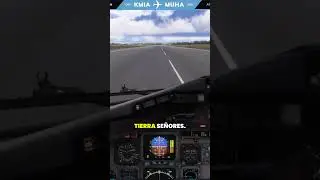 Aterrizando en La Havana, Cuba con un MD82
