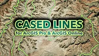 Как создать линии с фиксированным расположением в ArcGIS