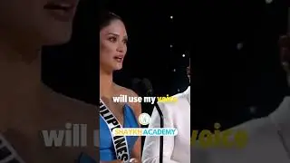 Я уверена в себе и красива, у меня есть сердце &hearts;️✨ Мисс Вселенная 2015 👑 Пиа Вуртцбах 💯 #шорты #м...