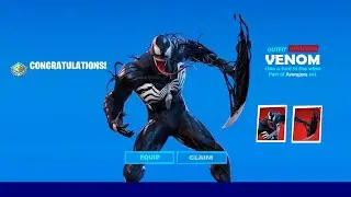 How To Get Venom Skin NOW FREE In Fortnite! (Unlock Venom Skin Set Skin) Free Venom Bundle Set!