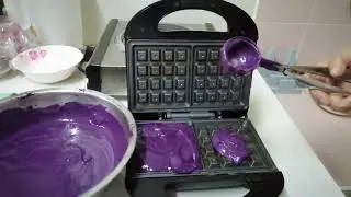 UBE WAFFLES 