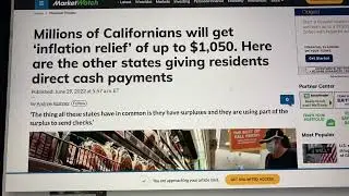 Free Money To California Residents ($1,050)