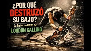 &iquest;Por qu&eacute; Paul Simonon destroz&oacute; su bajo? La historia detr&aacute;s de London Calling