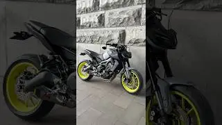 Yamaha mt 09 dominator exhaust sound 🔥                                         #yamahamt09#yamaha