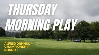 Day 1 walk along at the Dunhill