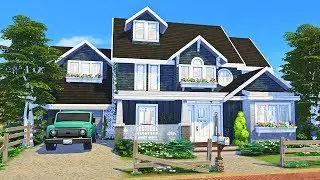 Updated Craftsman || The Sims 4 Family Home: Speed Build