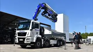 Copma laadkraan 510.6J4 met afneembaar containersysteem