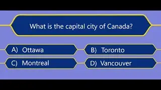 KBC STYLE QUIZ | 100 SECOND PUZZLE | GENERAL KNOWLEDGE | KAUN BANEGA CROREPATI | #1
