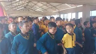 African song during spring Camp 2023 in Chirit Foundation at Pallel
