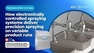 How electronically controlled spraying systems deliver precision spraying on variable product runs
