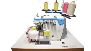 JACK E4 3 Thread Overlock Sewing Machine (Direct Drive) With Small (23.1/2inch) Table-Top