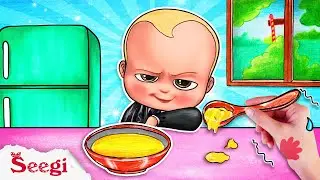 Are you hungry, BABY BOSS? It's Time To Eat| Seegi Nursery Rhymes & Kids Songs
