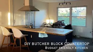 DIY Cheap Butcher Block Countertop! (build or buy?)