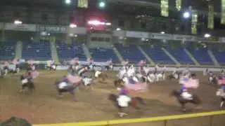 Westernaires Varsity Big Red Team at the Rocky Mountain Horse Expo 2010 in Denver - Day 1