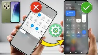 Come modificare le impostazioni del Centro di controllo su HyperOS Xiaomi Redmi 14C | Guida facile