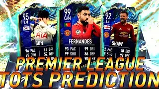 FULL PREMIER LEAGUE TOTS PREDICTION - 15 TOTS PLAYERS - #FIFA21