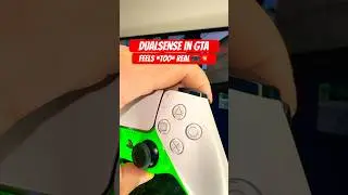 GTA + адаптивный триггер PS5 = 💥