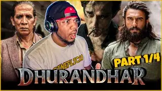 Dhurandhar [ Part 1 of 4 ] * FIRST TIME WATCHING */ MOVIE REACTION!!!| Ranveer Singh | Aditya Dhar |