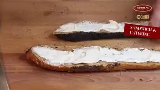 Seppls Backkunst Catering Sandwich Ideen Brotzeit M&uuml;nchen K&auml;se Zucchini Tomate