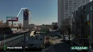 Panel 90005 | Lamar Advertising Company | Philadelphia, Pennsylvania